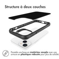 imoshion Coque Rugged Hybrid Carbon Apple iPhone 13 - Noir