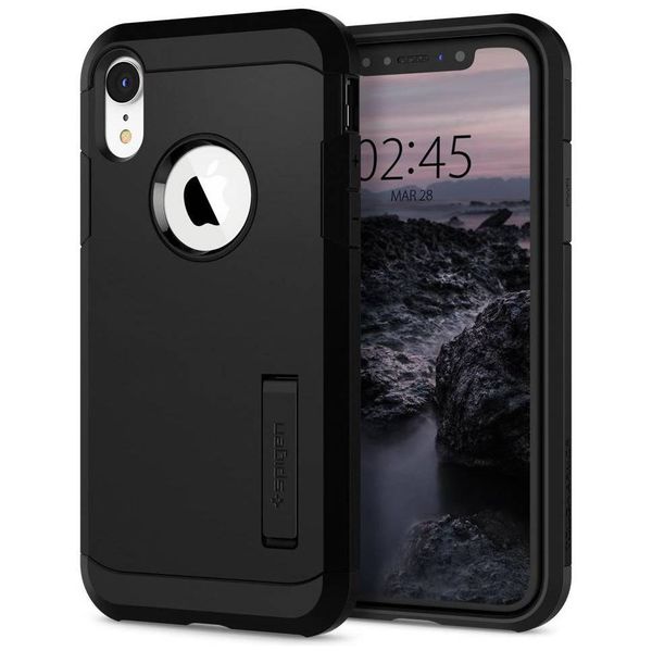 Spigen Coque Tough Armor iPhone Xr - Noir