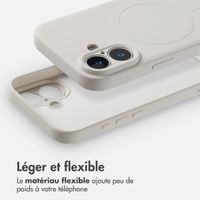 imoshion Coque Couleur avec MagSafe Apple iPhone 17 - Beige
