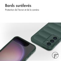 imoshion EasyGrip Backcover Samsung Galaxy S23 FE - Vert foncé