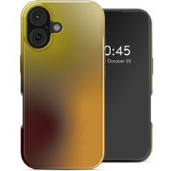 Selencia Coque arrière Vivid avec MagSafe Apple iPhone 17 - Gradient Olive Dust