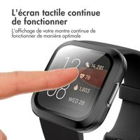 imoshion Coque rigide à couverture complète Fitbit Versa 2 - Noir