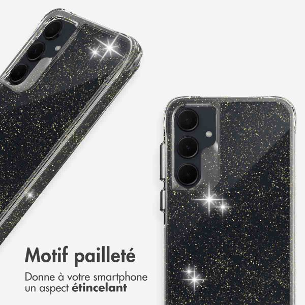 imoshion Coque Pailletée Samsung Galaxy A55 - Dorée