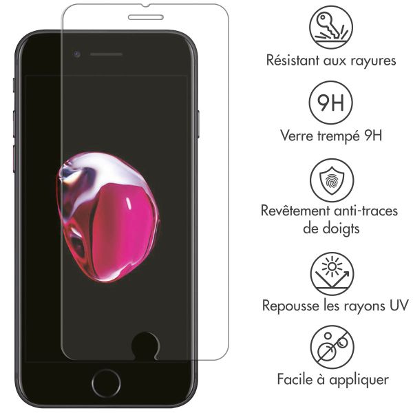 Selencia Protection d'écran en verre trempé iPhone 8 Plus / 7 Plus