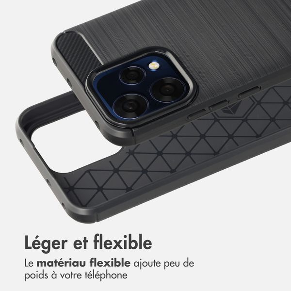 imoshion Coque Brushed Oppo Reno15 F (5G) - Noir