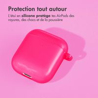 imoshion Coque Néon Apple AirPods 1 / 2 - Rose Fluo
