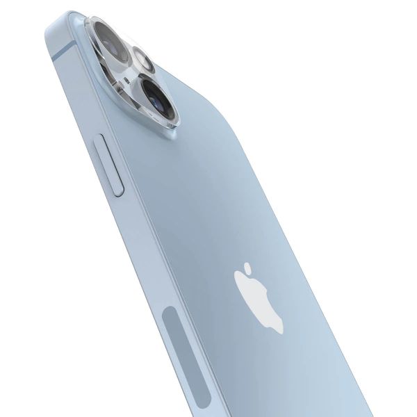 Spigen GLAStR EZ Fit Optik Protection d'objectif de caméra (pack de 2) Apple iPhone 14 / 14 Plus - Crystal Clear