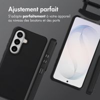 imoshion Coque arrière Color avec cordon amovible et MagSafe Samsung Galaxy S26 - Noir