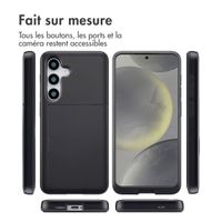 imoshion Coque arrière avec porte-cartes Samsung Galaxy S25 - Noir