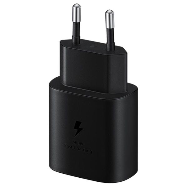 Samsung Fast Charging Adapter USB-C Original - Chargeur - Connexion USB-C - 25W - Noir