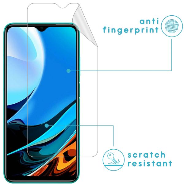 imoshion Protection d'écran Film 3 pack Xiaomi Redmi 9T