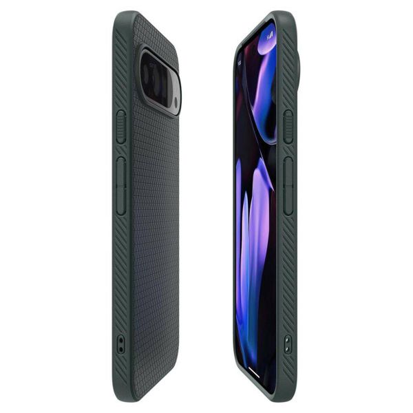 Spigen Coque Liquid Air™ Google Pixel 9 / 9 Pro - Abyss Green