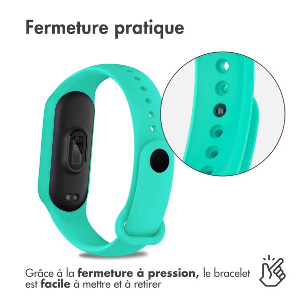 imoshion Bracelet sport en silicone Xiaomi Mi Band 5 / 6 - Vert menthe