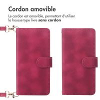 imoshion Etui de télephone portefeuille avec cordon Samsung Galaxy A17 (5G) - Rouge