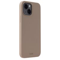 Holdit Coque Silicone iPhone 14 / 13 - Mocha Brown