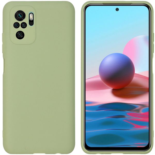 imoshion Coque Couleur Xiaomi Redmi Note 10 (4G) - Olive Green