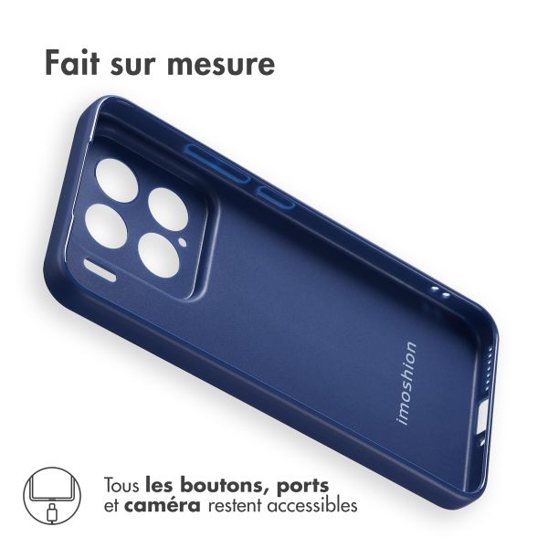 imoshion Coque Couleur Xiaomi 15 - Bleu foncé