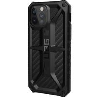 UAG Coque Monarch Apple iPhone 12 (Pro) - Carbon Fiber Black