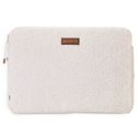 Selencia Pochette ordinateur Teddy 15-16 pouces - Latte