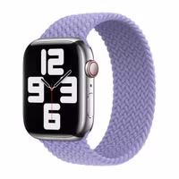 Apple 4 Pack Apple Bracelet Solo tressé Apple Watch| 38/40/41/42 mm - Taille 3 - (PRODUCT)RED / Maize / Lavender / Storm Blue