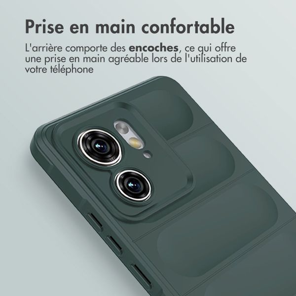 imoshion EasyGrip Backcover Motorola Edge 40 - Vert foncé