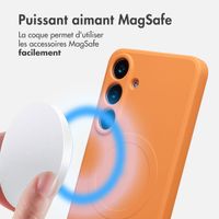 imoshion Coque Couleur avec MagSafe Samsung Galaxy S25 Plus - Neon Orange