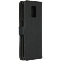 imoshion Étui de télephone portefeuille de luxe Xiaomi Redmi Note 9 Pro / 9S - Noir