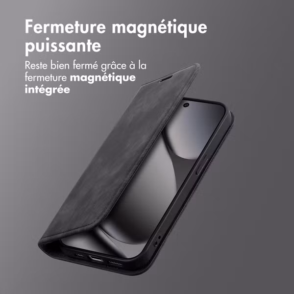 imoshion Étui de téléphone portefeuille Slim Google Pixel 10 Pro XL - Noir