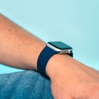 imoshion Bracelet silicone Amazfit GTS / BIP - Bleu foncé