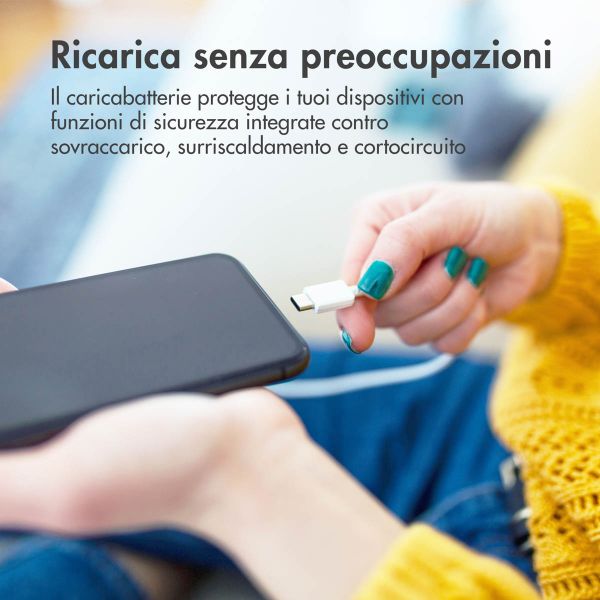 imoshion Adaptateur secteur 18 watts | USB-A - Blanc