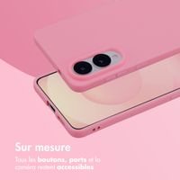 imoshion Coque Couleur Samsung Galaxy S25 Edge - Bubblegum Pink