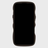 Holdit Coque Wavy Apple iPhone 16 - Chocolate