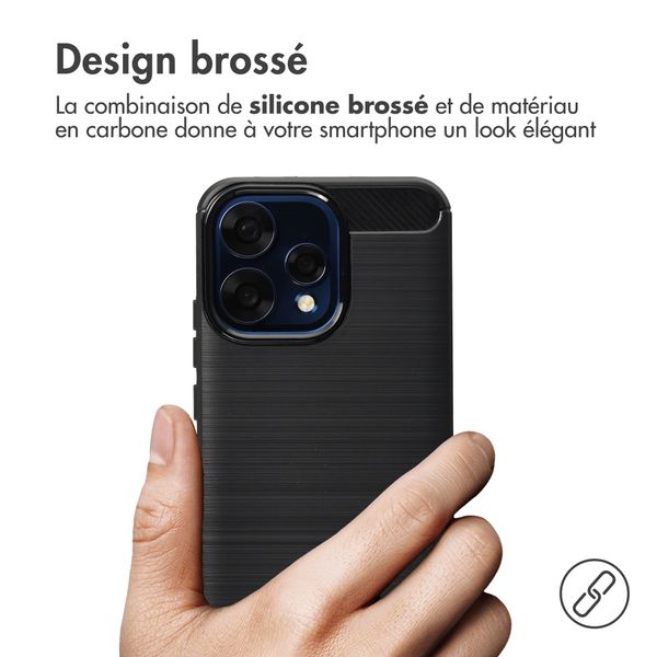 imoshion Coque Brushed Oppo Reno15 F (5G) - Noir