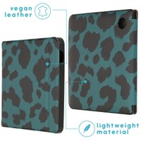 imoshion ﻿Design Slim Hard Sleepcover avec support Tolino Vision 5 - Green Leopard