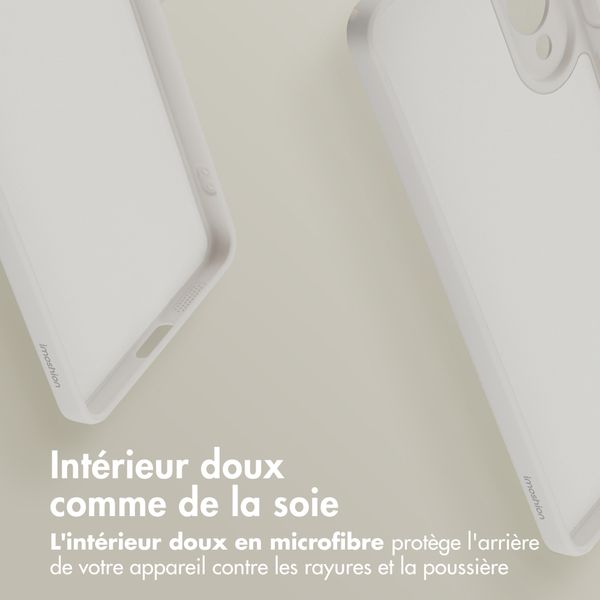 imoshion Coque Couleur avec MagSafe Samsung Galaxy S25 Edge - Beige