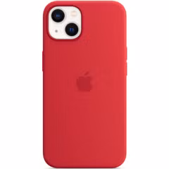 Apple Coque en silicone MagSafe Apple iPhone 13 Mini - Rouge