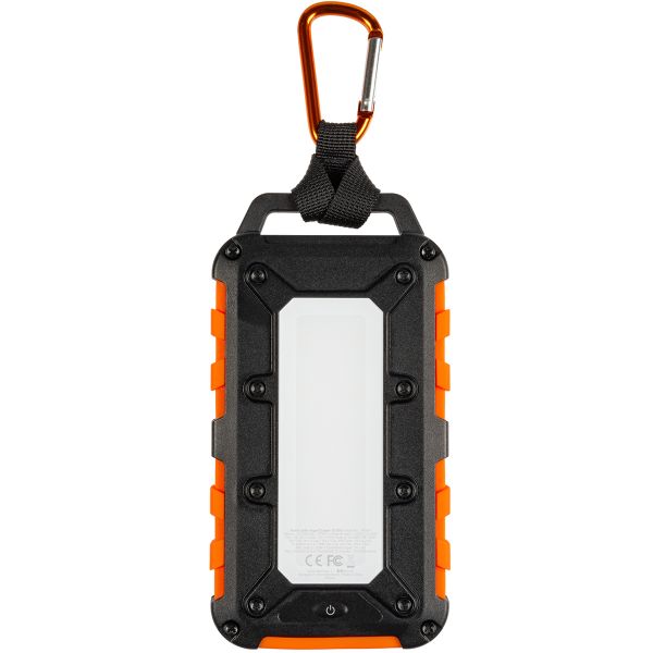 Xtorm ﻿Série Xtreme -  Solar Charger Powerbank 10 000 mAh - Noir / Orange