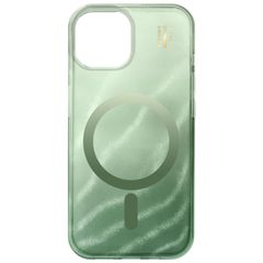 iDeal of Sweden Coque Clear MagSafe Apple iPhone 17e / 16e / 15 / 14 / 13 - Sage Green