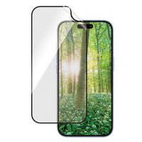 PanzerGlass Protection d'écran Matrix Recycled Ultra-Wide Fit Anti-bactérienne avec applicateur iPhone 16