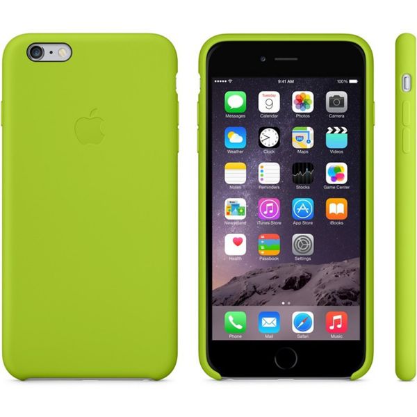 Apple Coque en silicone Apple iPhone 6(s) Plus - Green