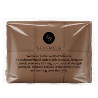 Selencia Sac ordinateur portables Vaya Puffy 16 pouces - Mocha Brown