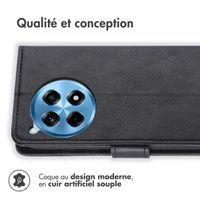 imoshion Étui de télephone portefeuille OnePlus 12R - Noir