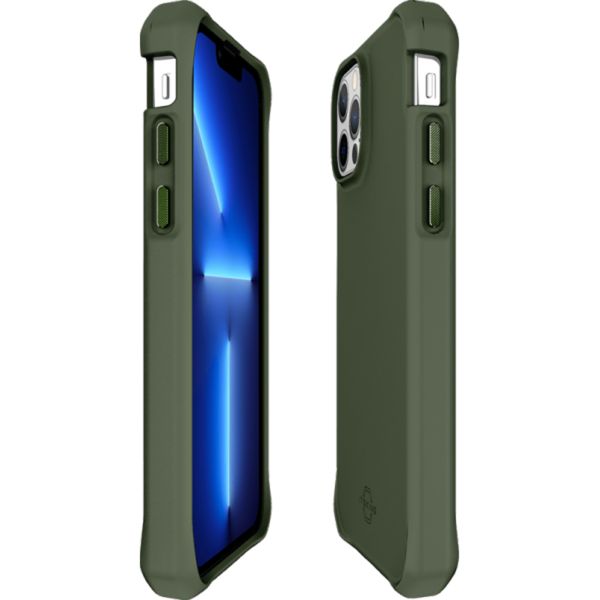 Itskins Coque arrière Silk MagSafe iPhone 13 - Vert