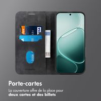 imoshion Étui de téléphone portefeuille Slim Oppo A6 Pro (5G) - Noir