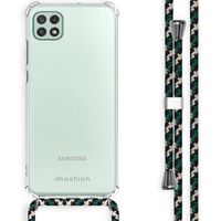 imoshion Coque avec cordon Samsung Galaxy A22 (5G) - Vert