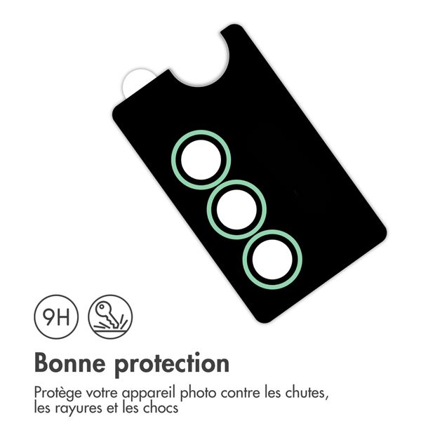 imoshion Lot de 2 protections d'objectif de caméra Samsung Galaxy S25 - Mint