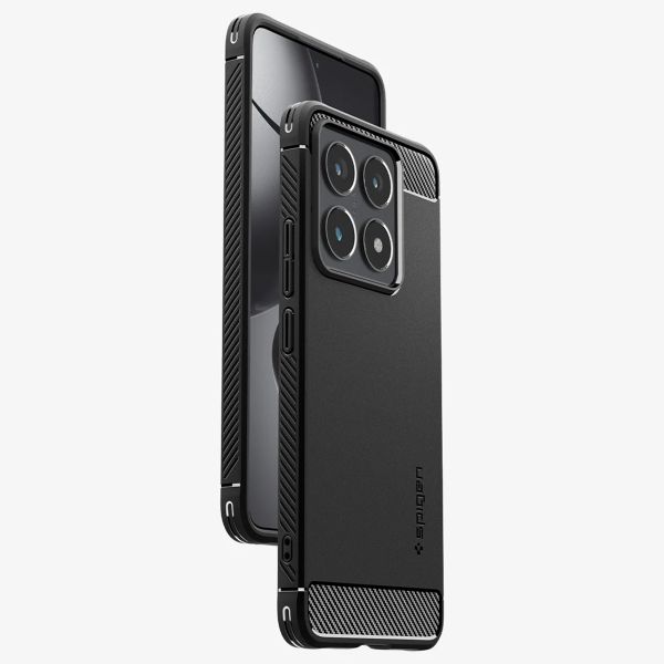 Spigen Coque Rugged Armor Xiaomi 14T Pro - Matte Black