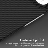 Accezz Coque Kevlar MagSafe Apple iPhone Air - Noir
