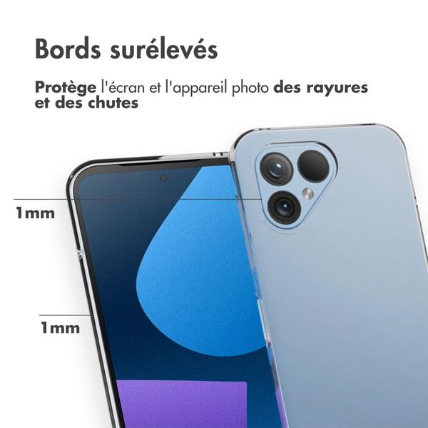 Accezz Coque Clear Fairphone 5 - Transparent