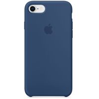 Apple Coque en silicone Apple iPhone SE (2022 / 2020) / 8 / 7 - Blue Cobalt